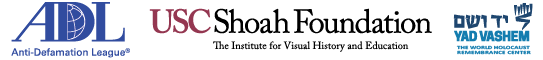 ADL USC Shoah Foundation Yad Vashem