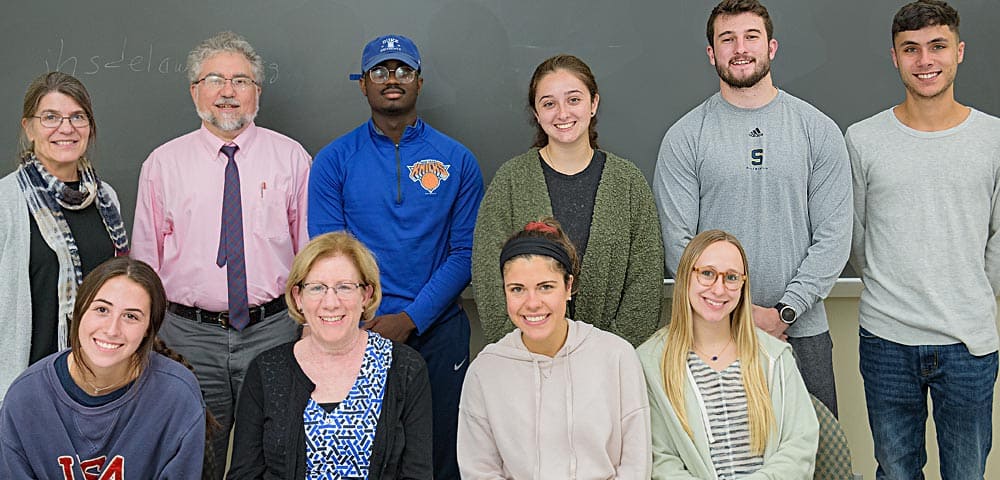 UD Oral History class, Fall 2019. Pre-pandemic photo by Evan Krape.