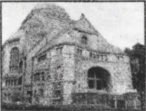 A view of Essen’s Alte Synagoge, the largest in Germany with its octagonal dome 