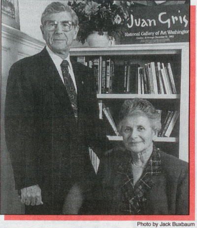 Frank and Yetta Chaiken. Photo by Jack Buxbaum.