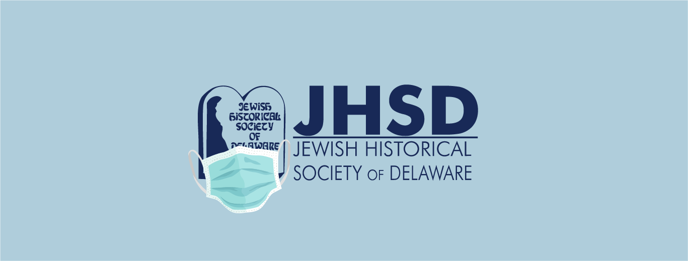 Jewish Historical Society of Delaware logo with mask